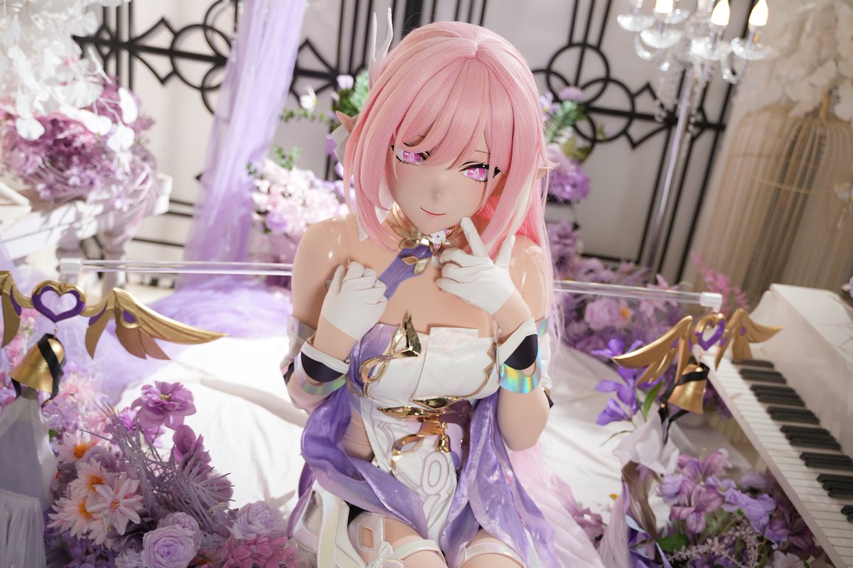 🌸繁花谢世之时♪，万物自此新生🌸
​爱莉希雅生日快乐，致以无暇之人♪～
#ELYSIA #崩坏三 #kigurumi