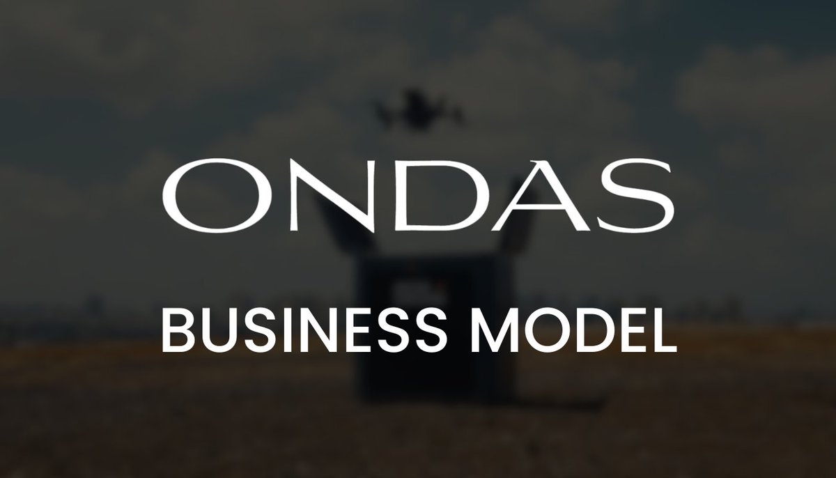 EventuallyWLTHY's tweet image. Read this if you know nothing about $ONDS

I’ve spent hours digging into their business model to pile it all into 3k words

It’s a lot to take in so I tried to make it all as straight forward as I could

Let's dive in…

▪️ONDAS: Business Model ▪️

Ondas is a defense tech company…