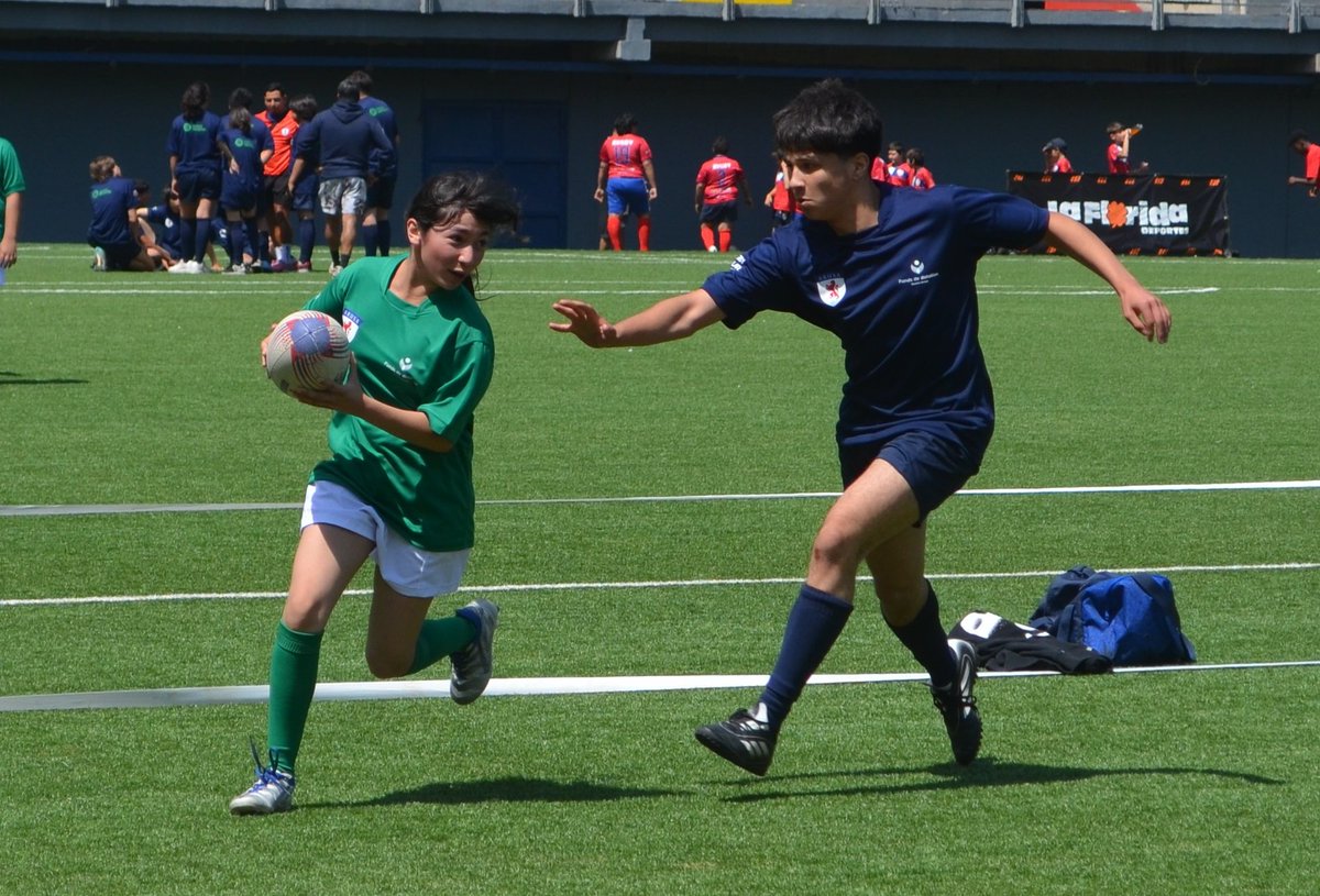 Rugbiers_'s tweet photo. #Arusa | Algunas imágenes del Festival Infantil realizado en el Estadio Bicentenario de La Florida en el marco del proyecto tripartito entre SICAME, Arusa y la Federación Francesa
📸 Pablo Werth / Rugbiers https://t.co/LTUqnUreHX