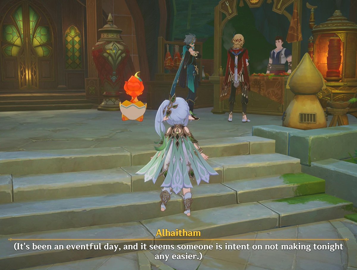 alhaitham knows he's getting spanked when he gets home after being a brat all day