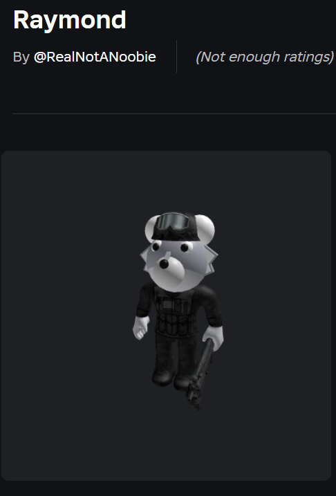 AndrewInRBLX's tweet photo. @TheWinnerRBLX btw if u need another skin i found these old skins i made right before i stopped developing games

you can also replace the gold nose piercing and bracelet i put on the polar bear with toolbox models cuz i just used cylinders to make those lmao https://t.co/ONk7ECpc5v