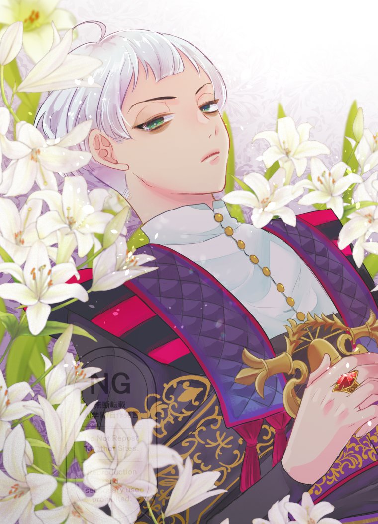 🔔くんのお誕生日絵で流行の加工試した！彩度あがっておしゃれかもしれない！