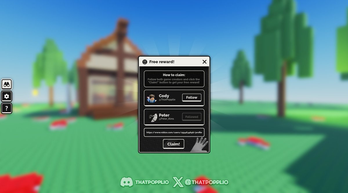 ThatPopplio's tweet image. Simple modern UI practice.

A follow and a comment would really help me out! :D

📩Discord: ThatPopplio

| #ROBLOX #RobloxDev #robloxuidesign #robloxstudio #UIDesign |