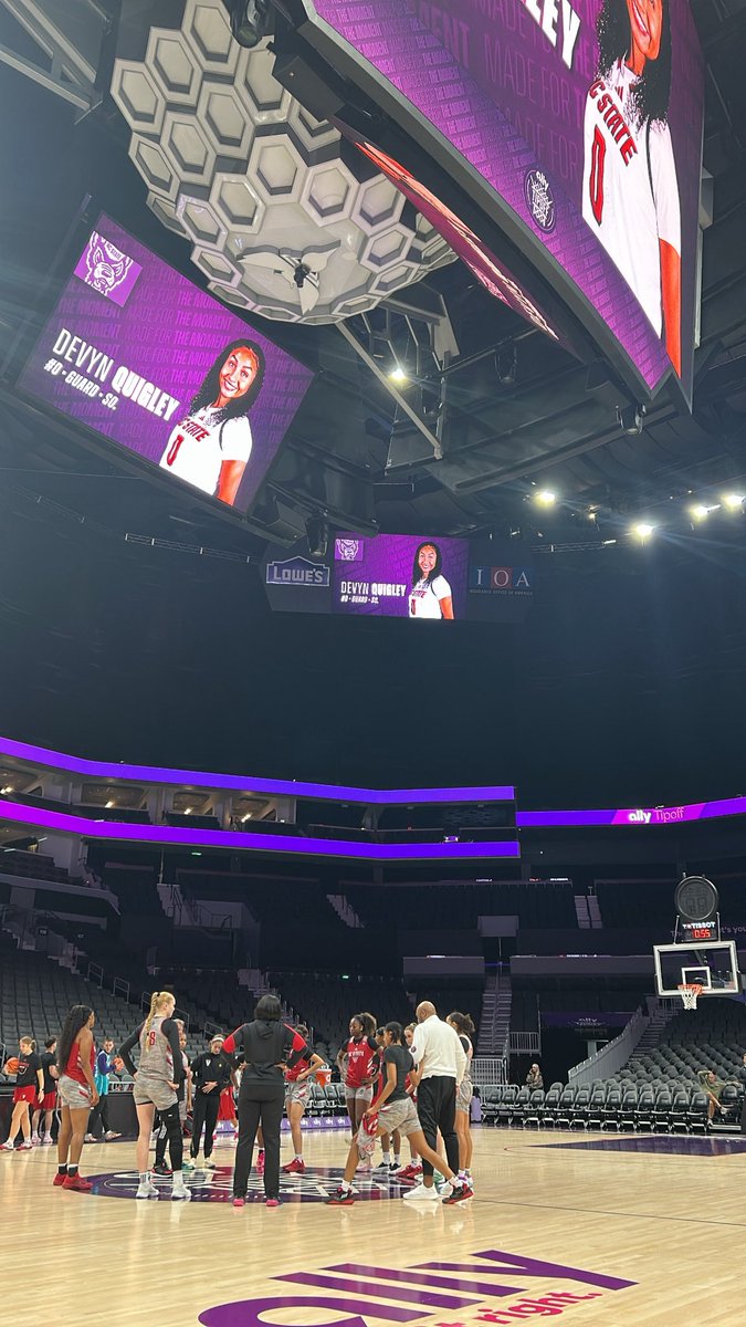 Thank you <a href="/GWU_WBK/">Gardner-Webb Women’s Basketball</a>, <a href="/WU_Bulldogs/">Wingate Bulldogs</a>, &amp; <a href="/PackWomensBball/">NC State WBB 🐺🏀</a> for allowing us to observe practice and to learn from their programs this weekend. Always thankful for the growth opportunities! 🏀⛹️‍♀️