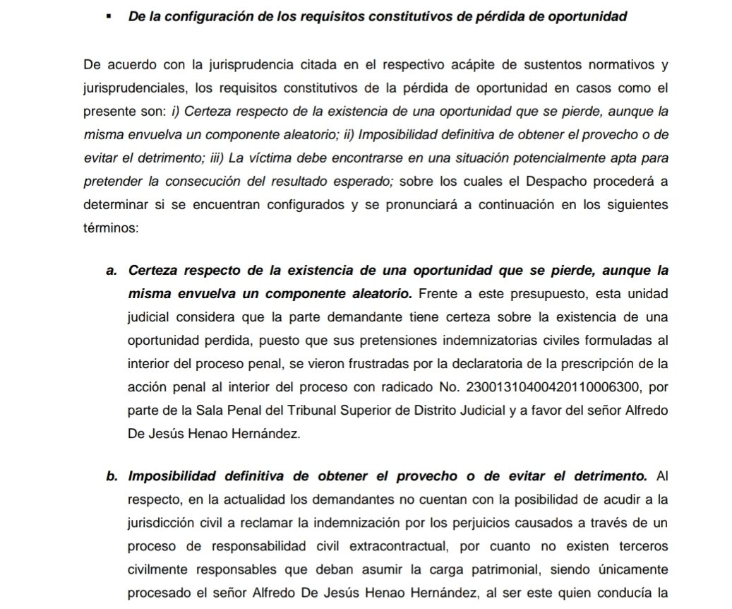 Reparación Directa: Presupuestos Responsabilidad Extracontractual del Estado/Responsabilidad del Estado defectuoso funcionamiento administración de justicia-daño pérdida de oportunidad por mora judicial/ Condena a la Nación 
🚨 En nuestro canal WhatsApp 👉 colabogadm@gmail.com