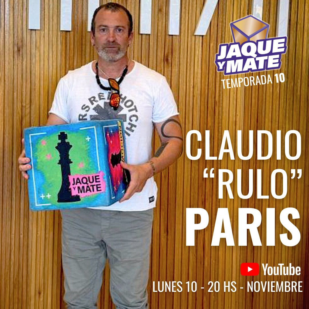 Hoy 20hs una nueva historia de vida. El Rulo Paris, ex jugador <a href="/EdelpOficial/">Estudiantes de La Plata</a> y muy querido por la gente. Además jugó mucho tiempo en Newells y cerró su carrera entre Italia y Racing. Linda charla con <a href="/Posti1978/">Martin Postiglione</a>