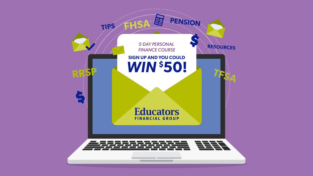 cupe16's tweet photo. November is Financial Literacy Month! Take control of your finances with this FREE 5-day mini course, courtesy of (please tag @Educators Financial Group on Facebook or @EducatorsFG on X/Instagram). Learn about financial planning, debt consolidation and more. Sign up today https://t.co/7TPI1sDpIw
