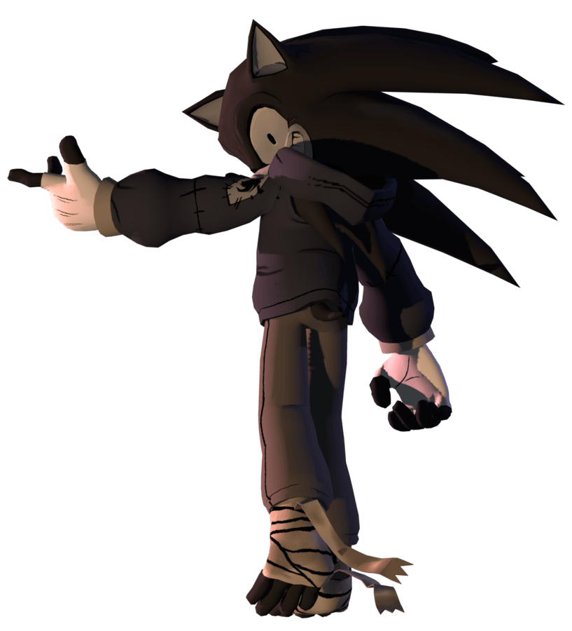 Spooky Sonic.. Render by me Model by @/lightninsprout_ (Base for