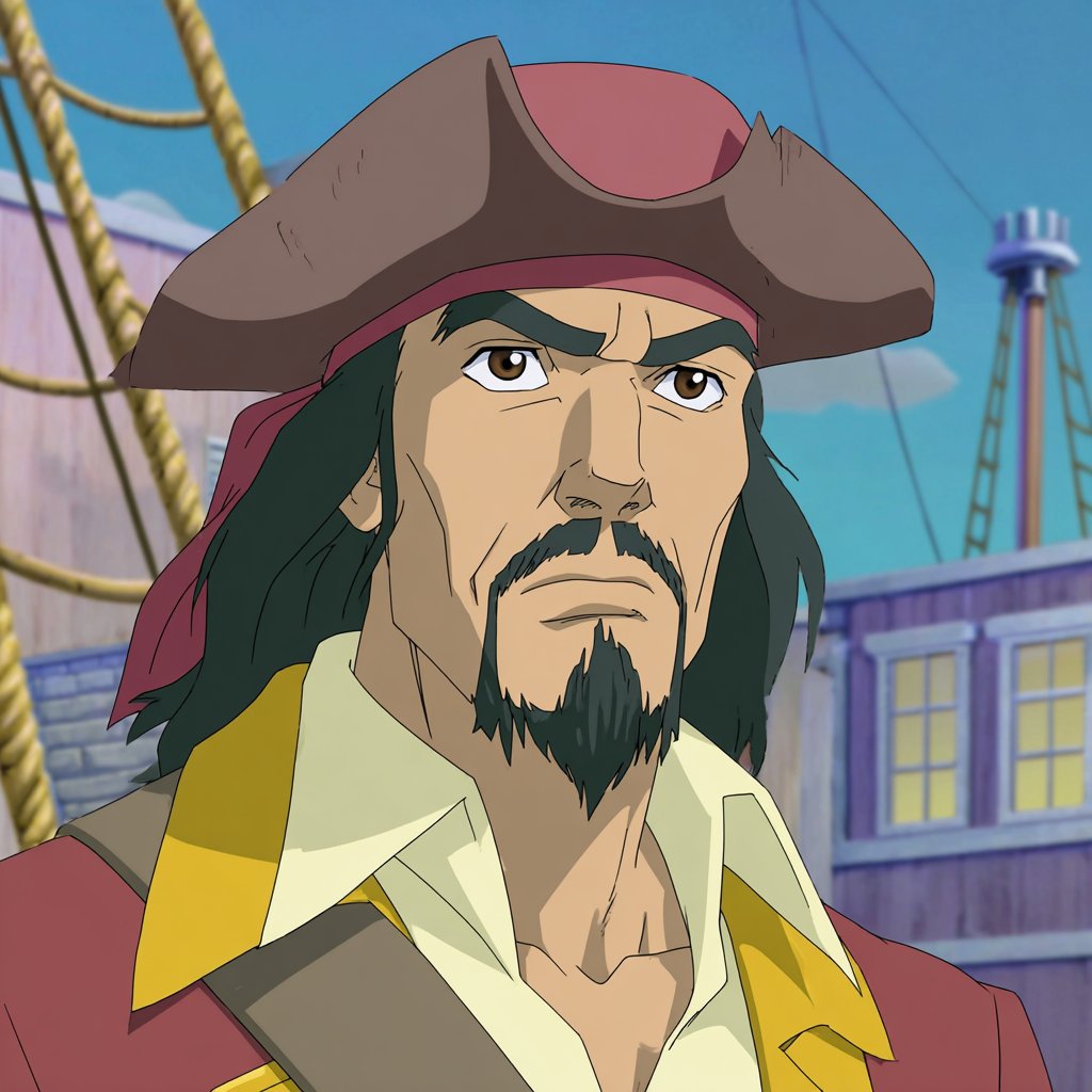 Western anime frames