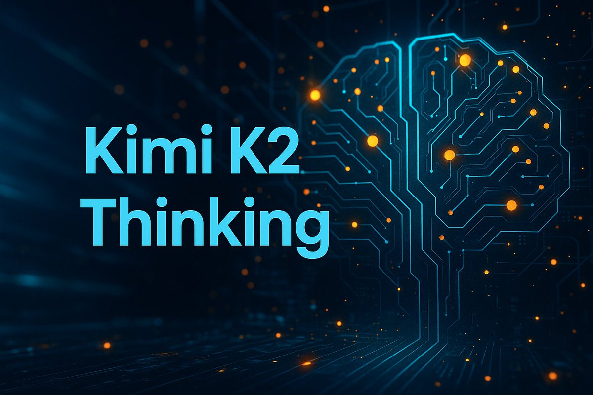 Kimi K2 Thinking no “predice”, piensa y actúa.
Moonshot AI dio un salto enorme: modelos que razonan paso a paso y usan herramientas autónomamente —hasta 300 acciones sin intervención humana.
Un paso real hacia IAs que piensan.

gustavguez.short.gy/eUTgug

#IA  #gustavguez #Solcre