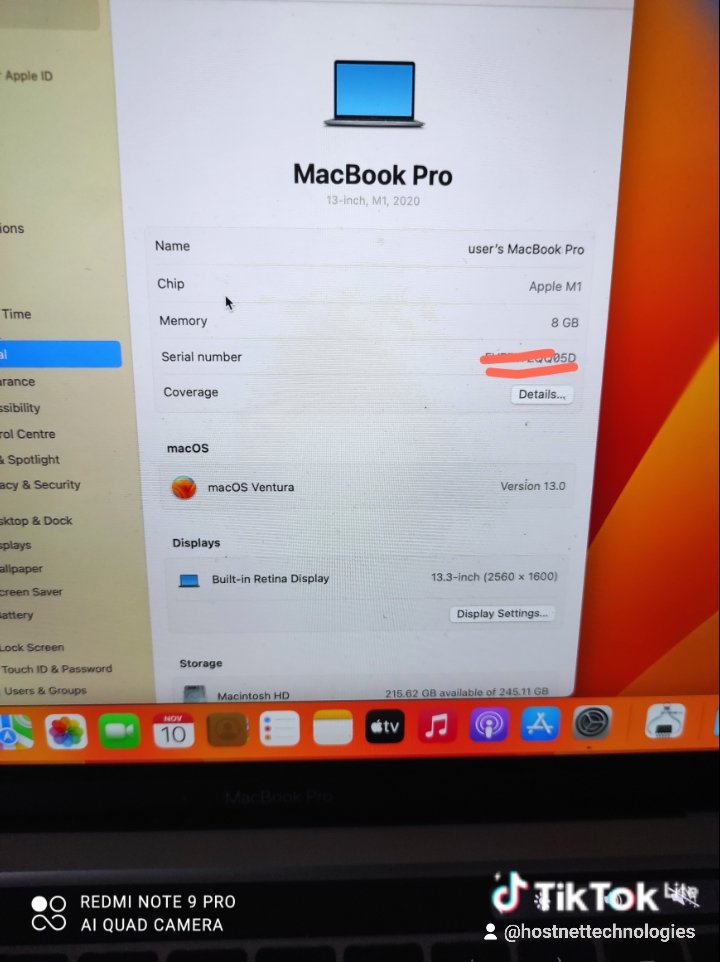 hostnetech's tweet image. #BabuOwino #PastorKanyari #The3 #11thHour #TheHighCourt
Apple MacBook Air M1 Series🔥 Super Discounted Prices 🔥
💢 Macbook Air M1 13.3&quot;.
💢 Apple M1 chip (2020).
💢 8GB unified memory.
💢 256GB SSD Storage. 
💢 13.3-inchRetina  display.
💢 8-core GPU,7-core GPU
0714201596