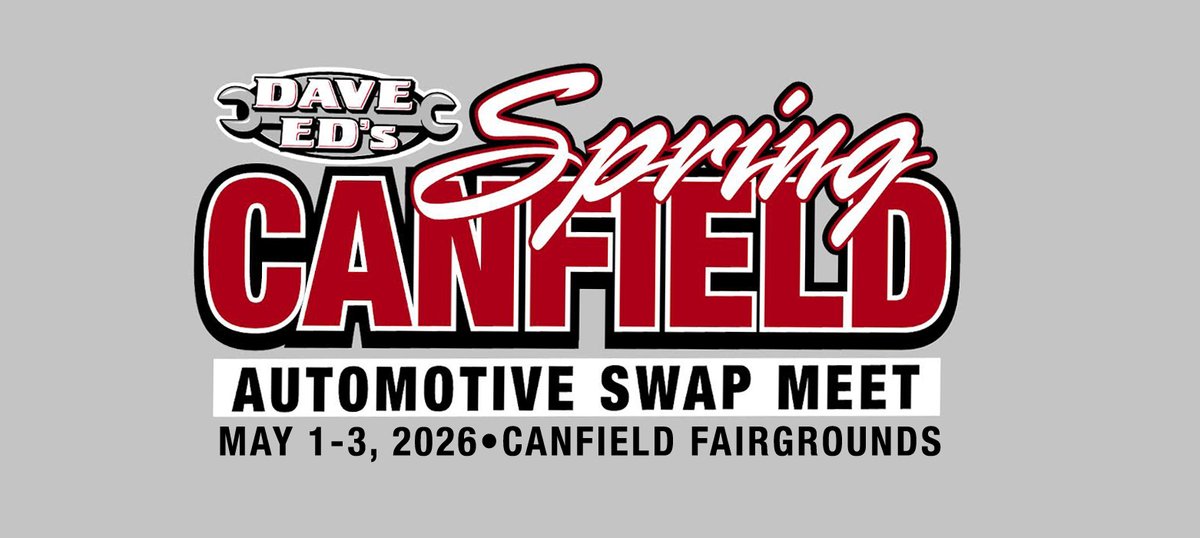 DESuperAuto's tweet photo. Join Us For One Of The Largest Automotive Swap Meets In The Midwest with Over 8 Miles Of Aisles
 8 am - 5 pm Daily/Admission $7 Per Person
 Spaces Are $50/ After Feb. 6, 2026, Spaces Are $60 
 Indoor 9'x9' / Outdoor 15'x30' 
 Car Corral $25 Per Item (Includes 1 Weekend Pass) https://t.co/XWt6NYbYqO