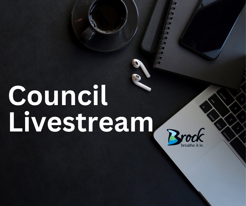 Update: 10:27 a.m.  Due to technical difficulty, today's Council Meeting live stream has no audio.

A recording of  the meeting will be posted on on the Council Calendar for the public to view at a later date. Please visit townshipofbrock.ca