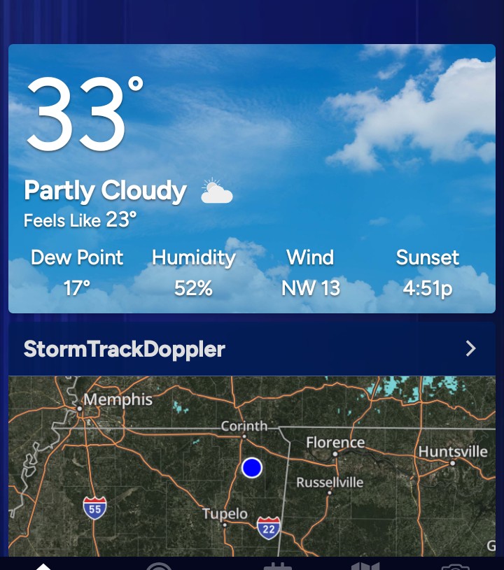 Y'all 😭 It was 70°F the day before yesterday 😭🥶