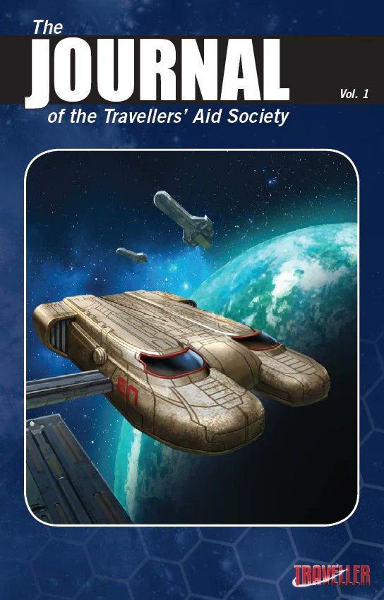 MongoosePub's tweet image. Get in the minutiae of the Charted Space universe in Traveller.

The Journal of the Travellers&apos; Aid Society is a journey through new ships, adventures, patrons, technologies, aliens, creatures, worlds and so much more!

mongoosepublishing.com/collections/jt…

#ttrpg #TravellerRPG