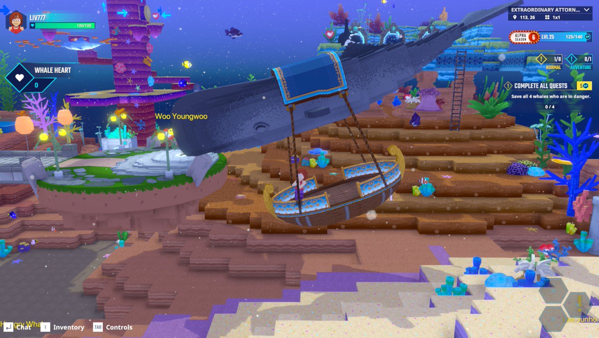 Found the Sperm Whale Airship in <a href="/TheSandboxGame/">The Sandbox</a>  tsbga.me/TheSandbox