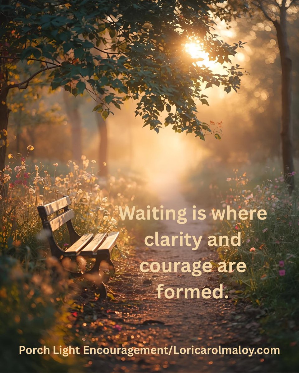 Loricarolmaloy's tweet image. 🌿So much is happening behind the scenes during seasons of waiting. 

#SeasonOfWaiting #Hope #PorchLightPages