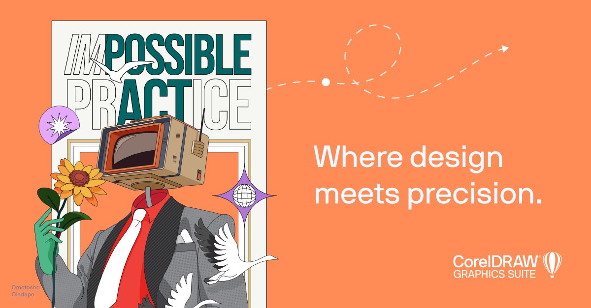 CorelDRAW's tweet image. CorelDRAW Graphics Suite puts professional vector, layout, and photo editing tools in your hands. Built for precision and creative control, it’s design software that delivers.

See why the pros choose CorelDRAW: coreldraw.com/en/compare/aff…

#DesignTools #GraphicDesign #VectorArt