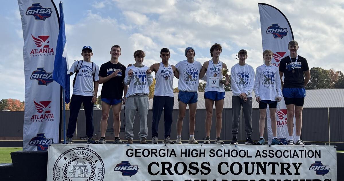 Led by senior Drake Ballard's ninth-place finish, the Armuchee boys cross country team finished third overall in the Class 1A Division I state championship early Saturday morning at Carrollton. bit.ly/3LoYo3o Learn more at northwestgeorgianews.com linked in our bio.