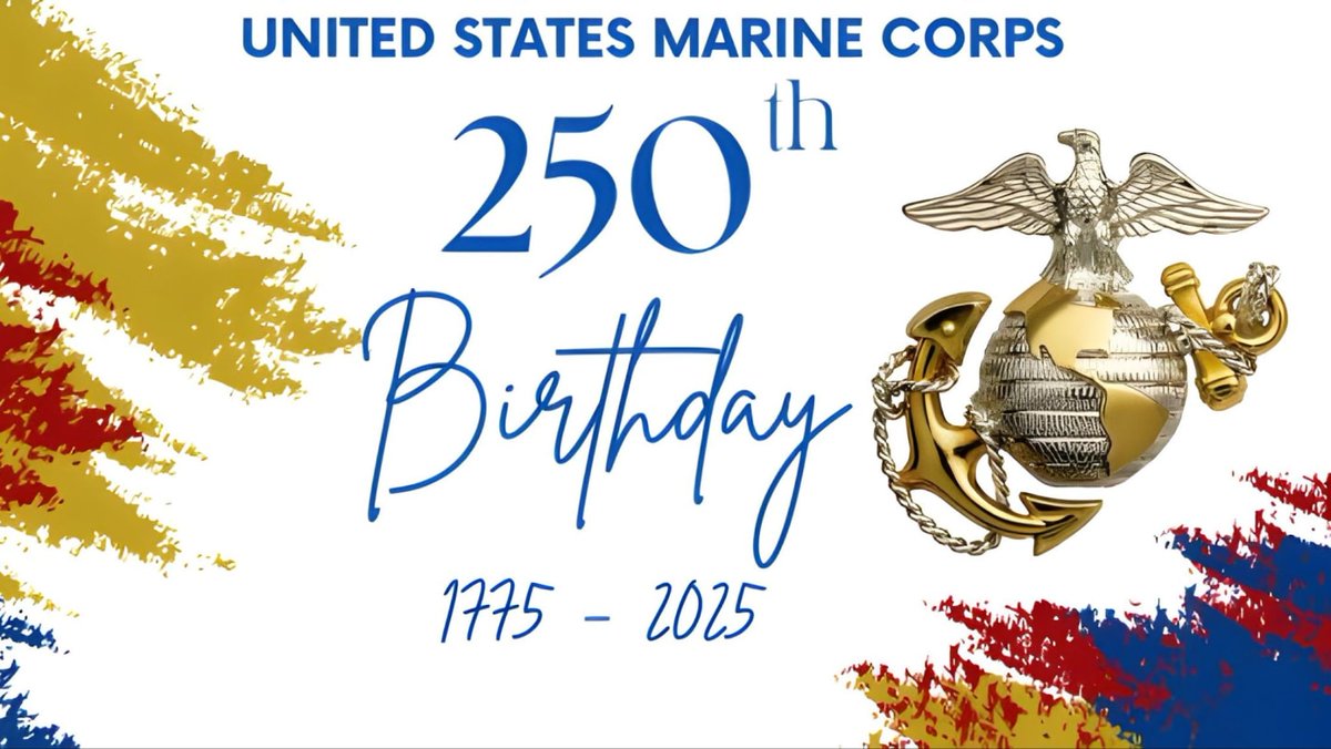 Happy 250th Birthday to all my US Marine Corps brothers &amp; sisters, from your younger brother!  

May you have 250 more! 

Semper Fi