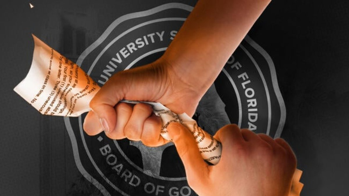 insidehighered's tweet image. Florida Board Says Syllabi, Reading Lists Must Be Posted Publicly for 5 Years

Faculty at some Florida public universities argue the new policy is less about transparency for students and more about chilling academic freedom. bit.ly/3XhRKyq