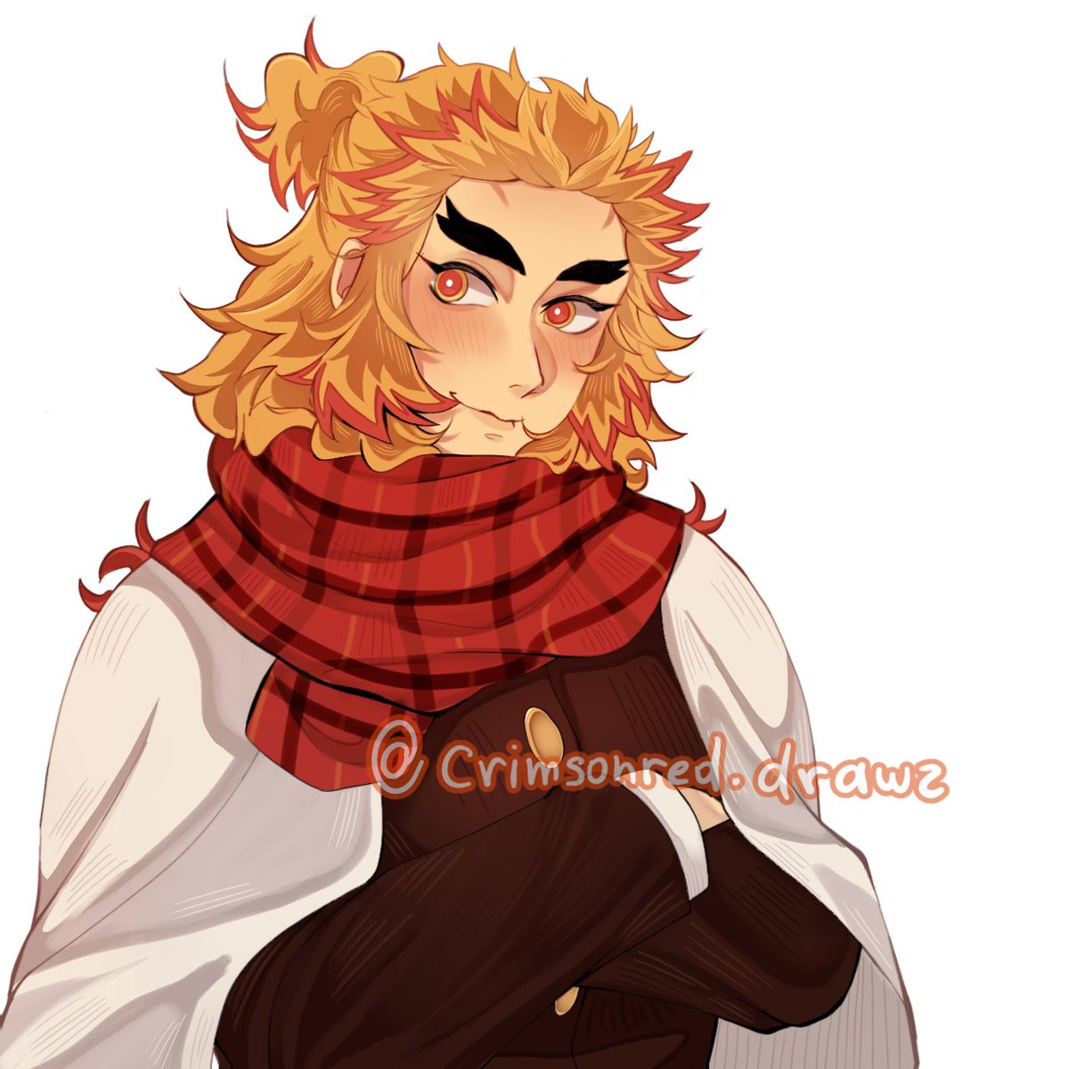 crimzred's tweet photo. Rengoku ❤️‍🔥🔥 

#DemonSlayer #kimetsunoyaiba #rengoku #rengokukyojuro https://t.co/CjoIzqzDl4