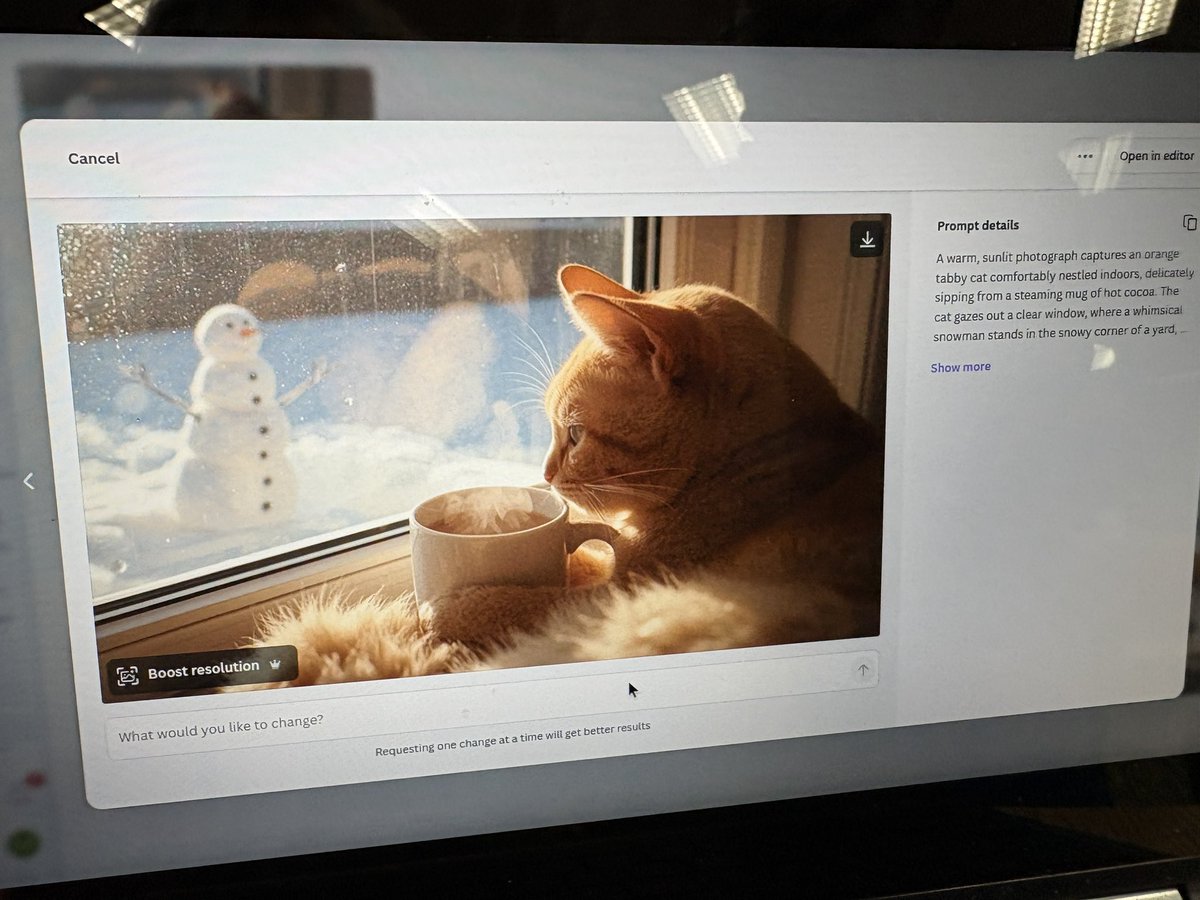 WallarooLibrary's tweet image. Learning about responsible use/district AI guidelines and creating prompts using descriptive writing to create images in @canva @PISDlibraries @pisdtech @dan_blier