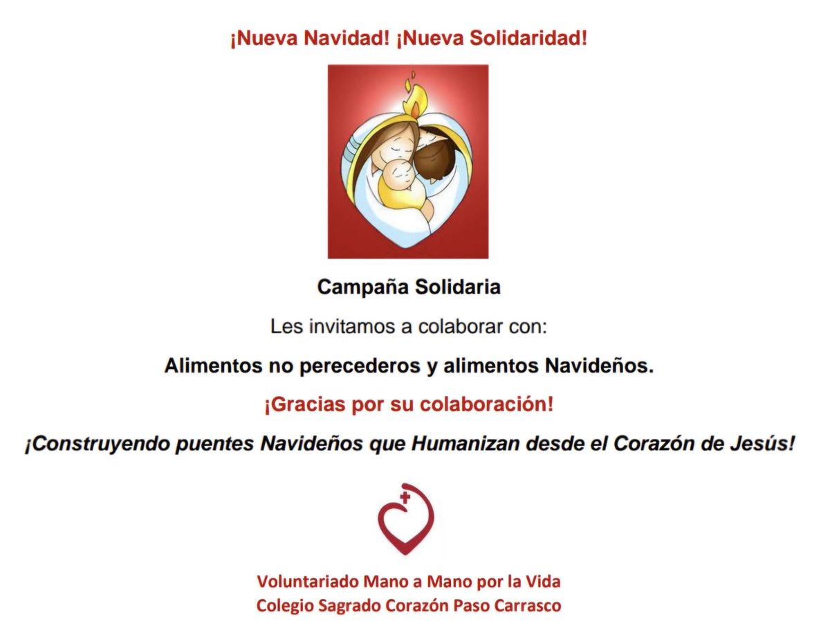 ¡Nueva Navidad! ¡Nueva Solidariad!
