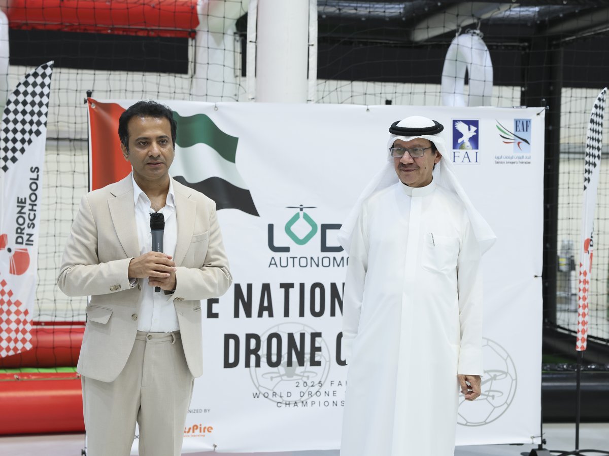 Proudly cheering on the UAE National Drone Soccer Team as they head to Shanghai, China to represent our nation at the 2025 FAI World Drone Soccer Championship!

Wishing our young tech athletes the very best as they take flight and make history on the global stage!