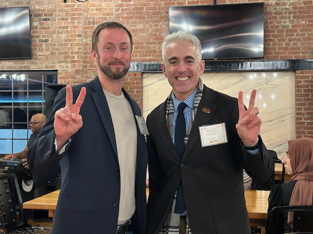 Congratulations to Network Senior Policy Advisor Arnold Cohen and Nancy Zak on receiving the Sister Carol Johnston Community Service Award from <a href="/IronboundCC/">Ironbound Justice</a> at their 2025 Changemakers Gala!
