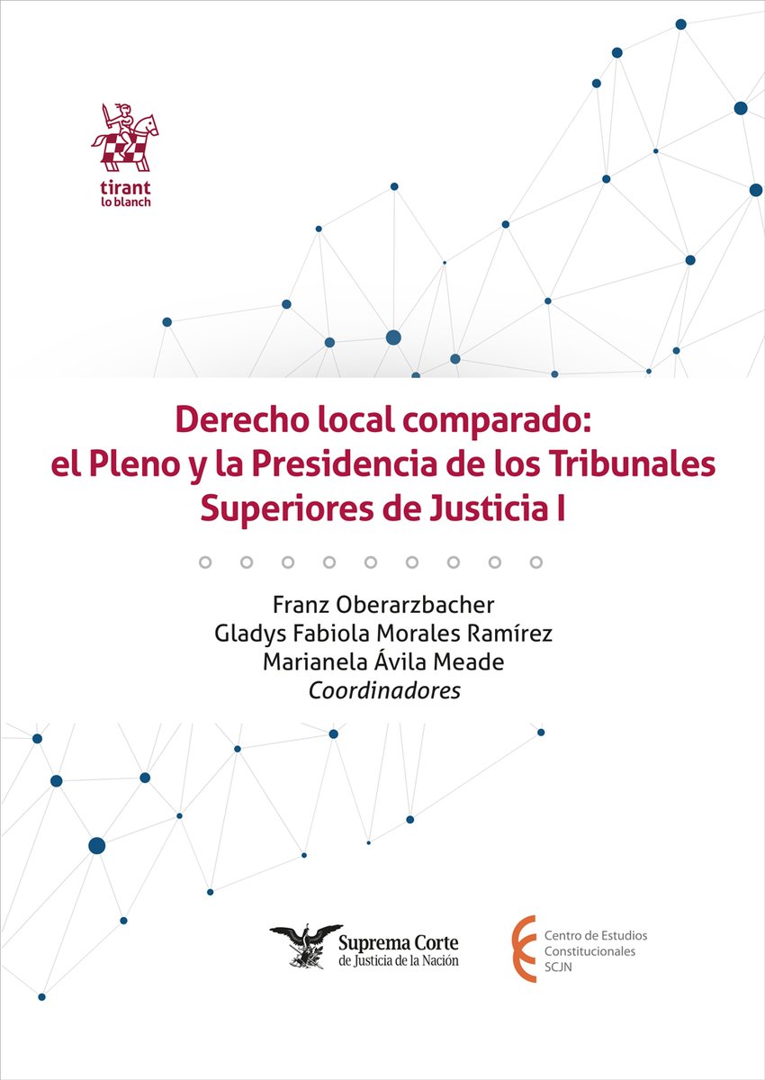 CEC_SCJN's tweet image. Te invitamos a consultar los 2 tomos de Derecho local comparado: Pleno y Presidencia de los Tribunales Superiores de Justicia.

sitios.scjn.gob.mx/cec/editorial/…
sitios.scjn.gob.mx/cec/editorial/…