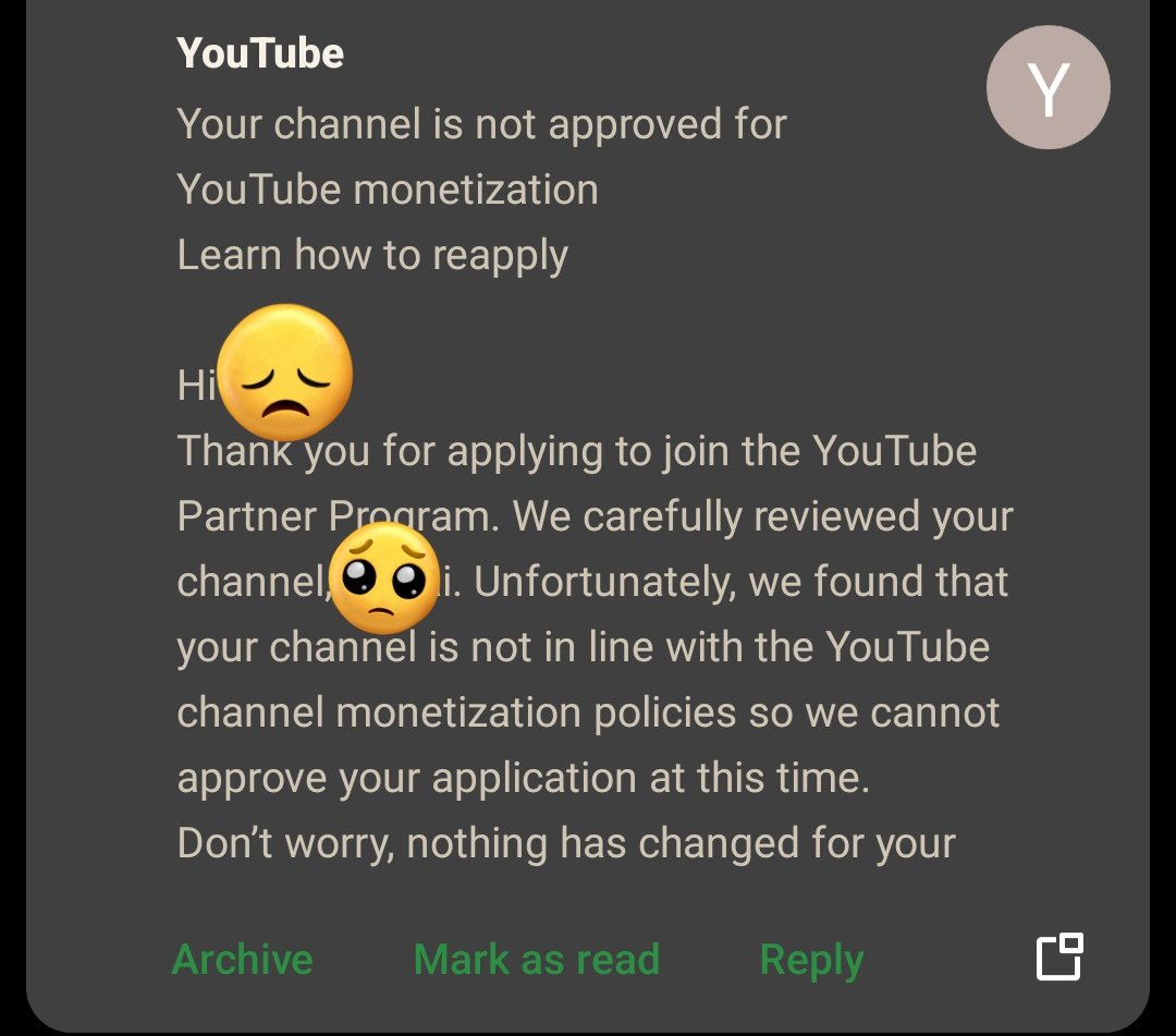 This stopped me from posting 💔