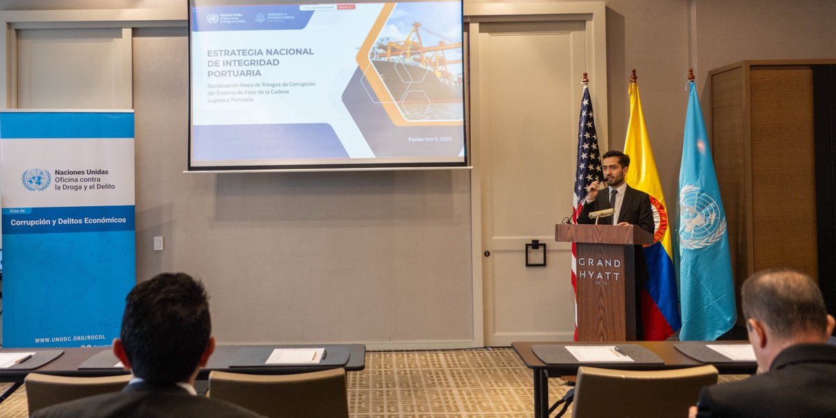 #Colombia 🇨🇴 | En el marco de la Estrategia Nacional de Integridad Portuaria, se llevó a cabo la Socialización Mapa de Riesgos de Corrupción del Sistema de Valor de la Cadena Logística Portuaria, que permitió analizar cada nodo de las fases de importación y exportación. ⛴️🚨