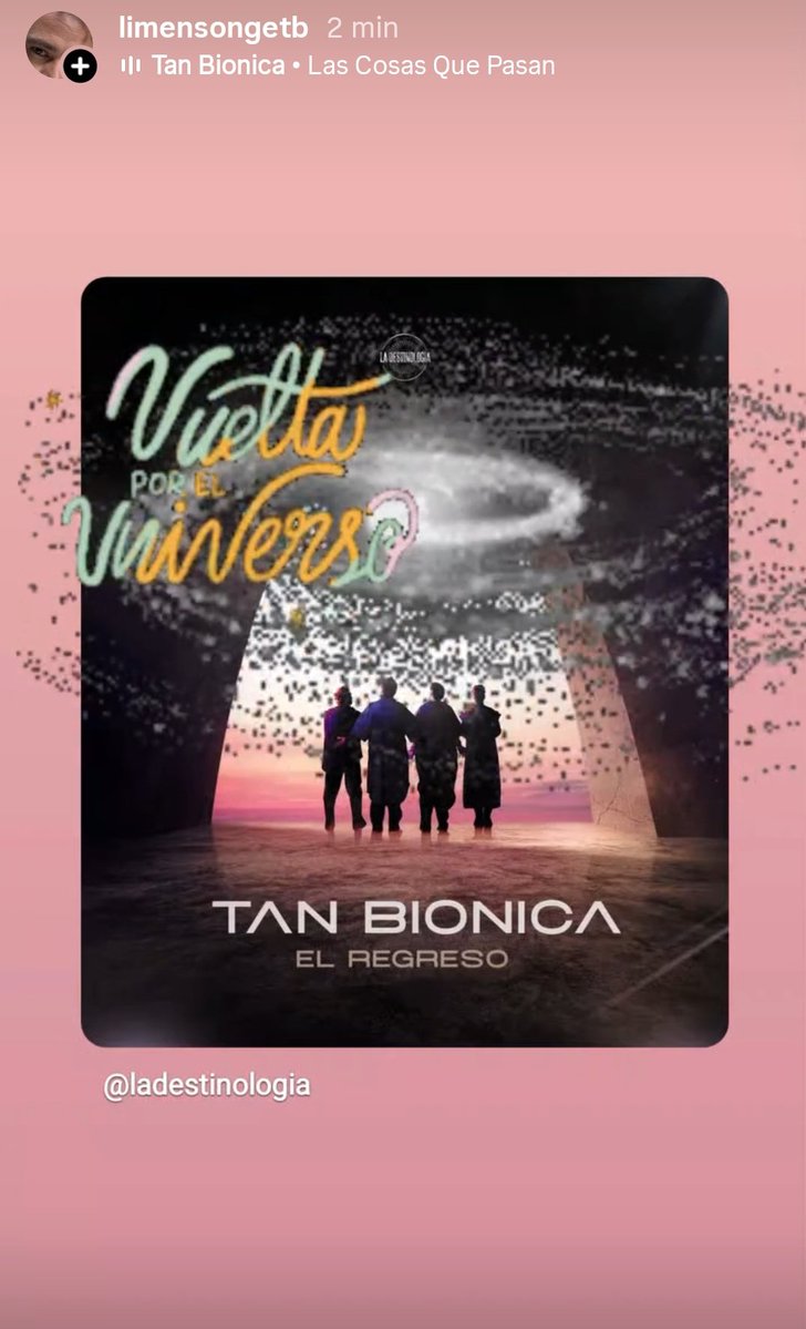 tanbionicatb's tweet image. #MÚSICA #TANBIONICA👽❌️🎄 #YSERFELICESTODALAVIDA📀💝