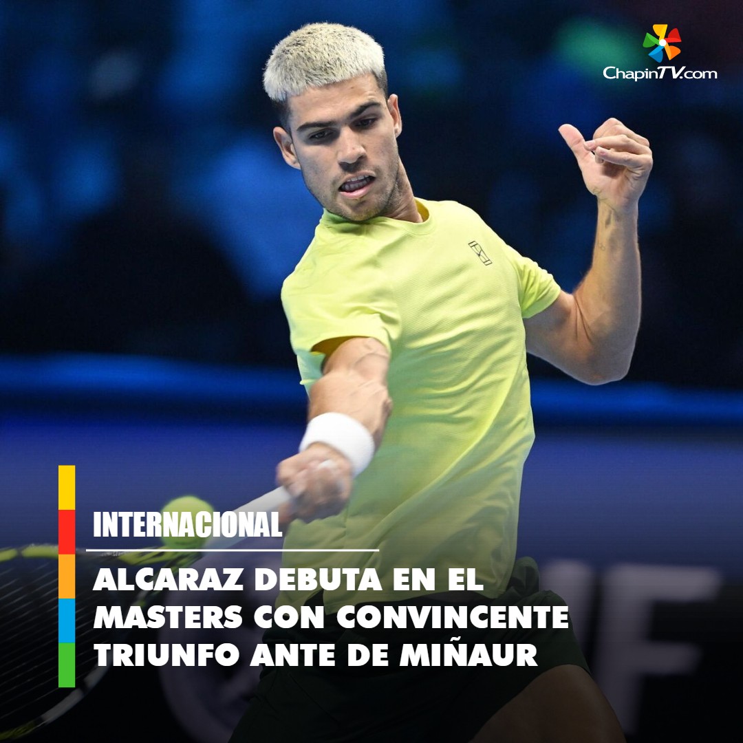chapintv_'s tweet image. #Alcaraz arranca con fuerza en el #Masters: vence a De Miñaur 🔥😲➡ bit.ly/3Lyu720