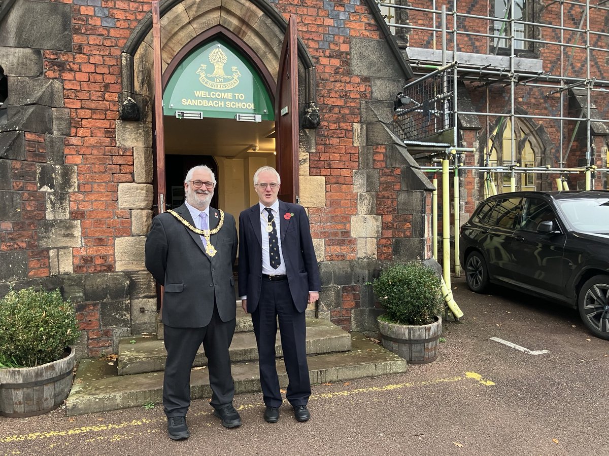 #Sandbach School has been awarded  nearly £60M of central government funding. Do come to the school today and see how the money is being spent. The exhibition is open until 7pm