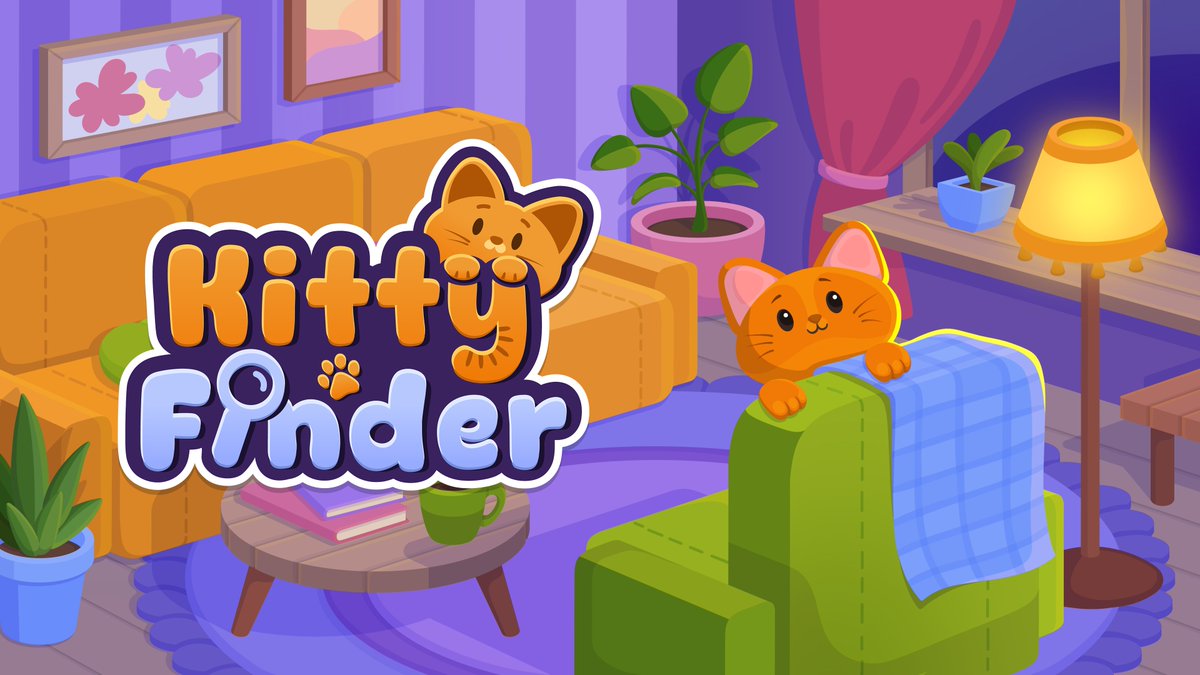 NEW GAME ALERT 🚨

Our new kitty-themed hidden object &amp; puzzle game, Kitty Finder Steam page is open!

Wishlist now 👇
store.steampowered.com/app/4103830/Ki…

#CozyGame #IndieGame