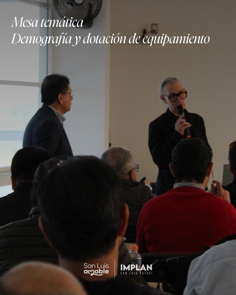 implanslp's tweet image. Inicio de Mesas de trabajo del diagnóstico pre eliminar de la Actualización del Programa de Desarrollo Urbano del Centro de Población de San Luis Potosí, tema: «Demografía y dotación de equipamiento».
