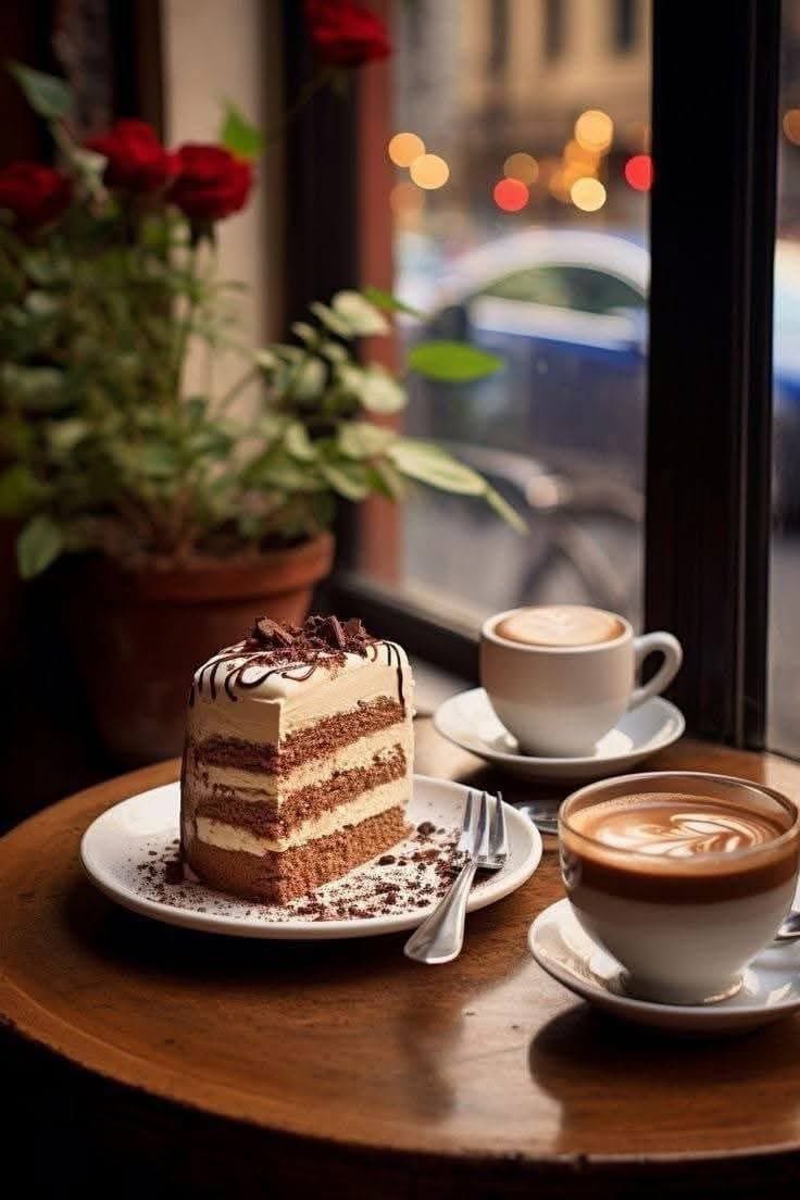 AuthorJoeNBrown's tweet image. Good Morning. Coffee ☕️ 🥄 + Cake 🍰 🍴. #CoffeeScript #CoffeeTime