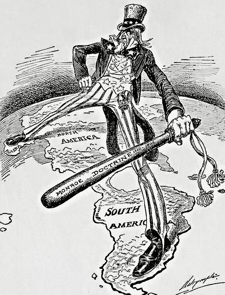 The U.S. playbook decoded:
“Narcotics control” = Military Ops
“Trade promotion” = Tariffs

It’s all about keeping Latin America in its “backyard” &amp; away from China, as noted by Guillaume Long, former FM of Ecuador.

The #MonroeDoctrine was never about security—only hegemony.