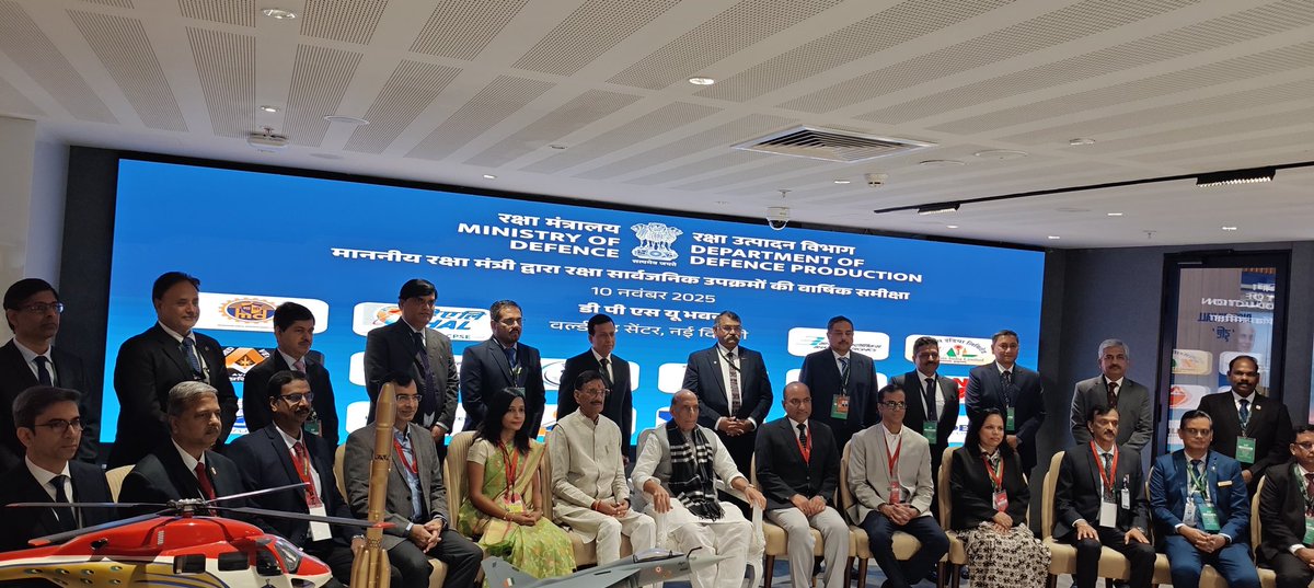 Gliders India Limited congratulates <a href="/DefProdnIndia/">Defence Production India</a> and the @MoDIndia on the inauguration of the Defence PSU Bhavan by Hon’ble RM Shri Rajnath singh ji🇮🇳A true hub for synergy and innovation, reinforcing our collective commitment to #AatmanirbharBharat &amp; operational excellence