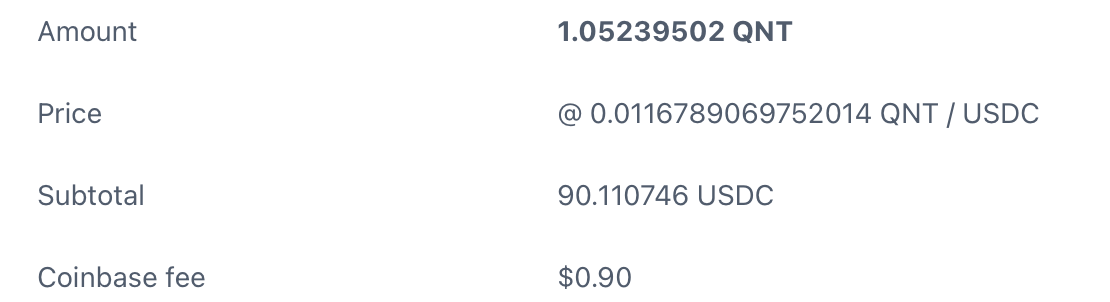 get dat QNT
$qnt   .  .