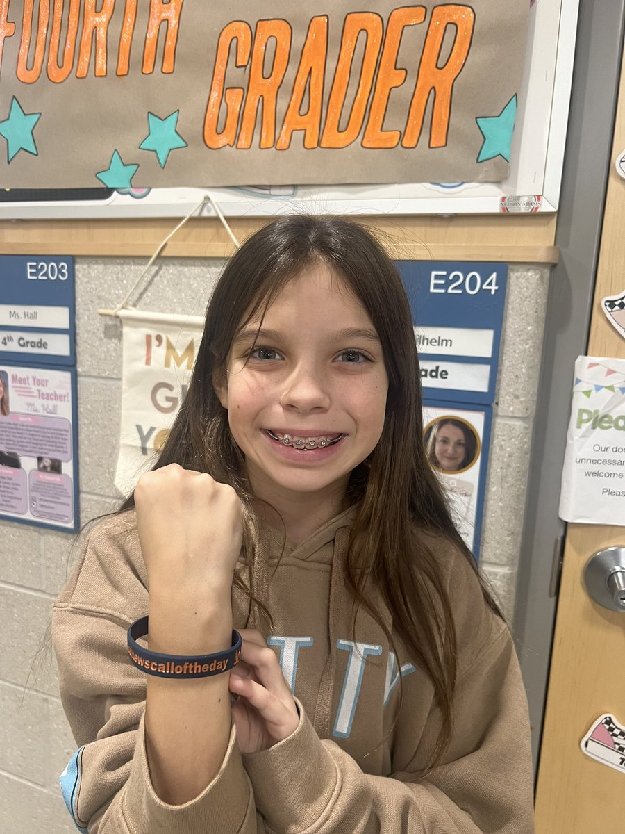 Charlee is an inclusive 4th grade student.  She recently ensured a classmate was able to access the information shared on a field trip by being supportive to them.  She asked good questions and ensured the student had a voice to share their response.  Keep up the great work