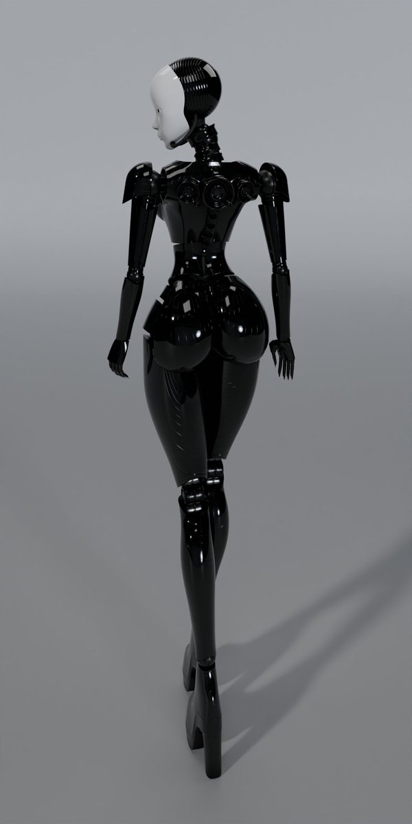 HroMaBittek's tweet photo. Female android 3D model (base) in #Blender

I’m planning to make a few more characters based on this model someday.
I think it looks okay, although I’d like to change a few things and add some details.
Time was pushing me a bit...

 #3DModel #fembots #fembot #render https://t.co/B3CvHVAApj