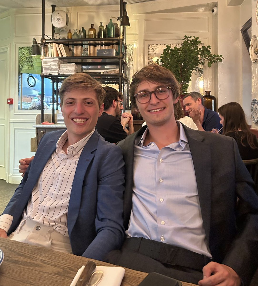 Sometimes we dress up.