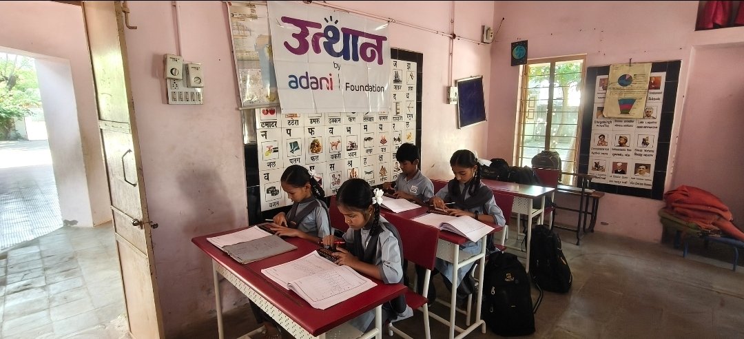 UtthanAdani's tweet photo. Utthan is a new ideology that continuously fulfills children's dreams of success.#Adani #utthan https://t.co/wOn84AhL7V