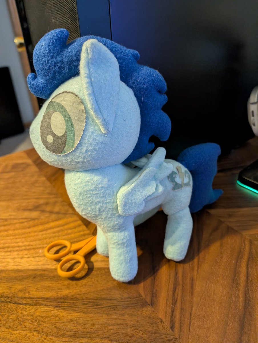 Doing some plushie restoration!