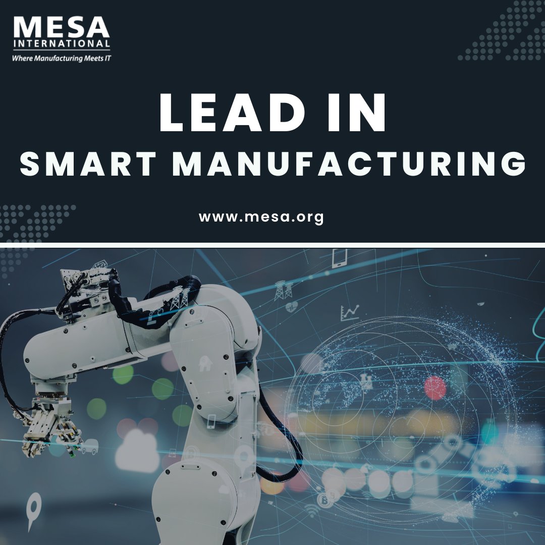 MESAp2e's tweet image. Lead in Manufacturing Excellence!
Sponsor a MESA webinar, use case, Keystone level, or our Smart Manufacturing Community in 2026.

Connect with leaders. Showcase solutions. Drive impact. mesa.org/get-involved/s…