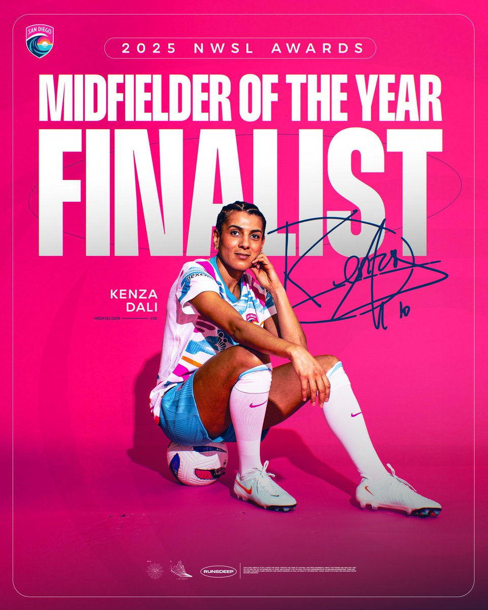 dominate from day one in this league

Midfielder of the Year Finalist, <a href="/KenzaDali/">Kenza DALI</a>‼️