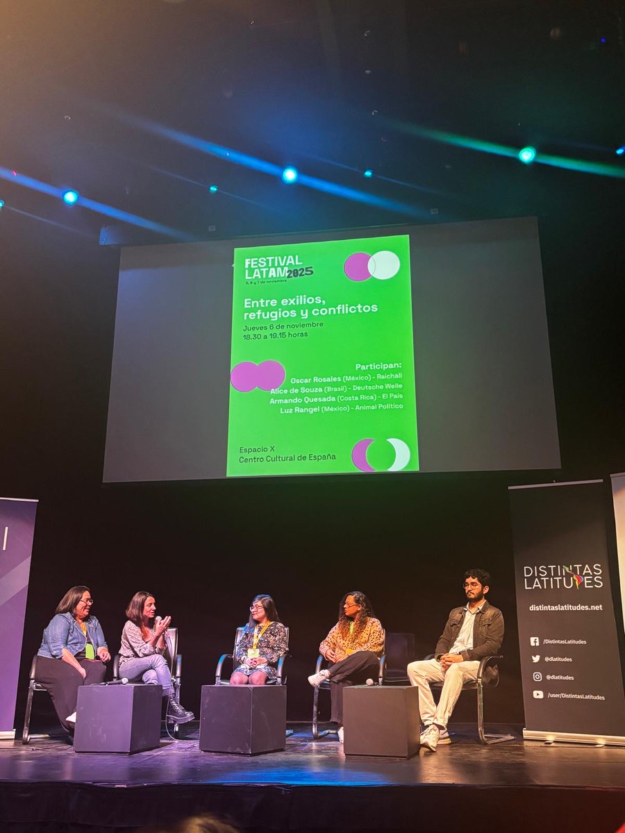 armando_qw's tweet photo. Muy agradecido por la oportunidad de presentar mi trabajo publicado en @elpais_america  durante el Festival Latam 2025 @Factual_MX @OACNUDH @EileenTruax. https://t.co/EvqVX35zVh